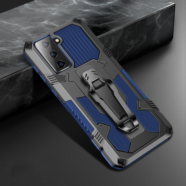 For Samsung Galaxy S21 5G Machine Armor Warrior Shockproof PC + TPU Protective Case