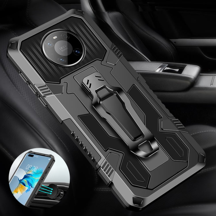 For Huawei Mate 40 Pro Machine Armor Warrior Shockproof PC + TPU Protective Case
