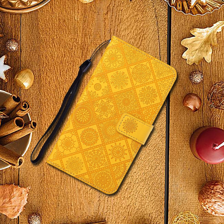 For OPPO A5 / A9 2020 Ethnic Style Embossed Pattern Horizontal Flip Leather Case with Holder & Card Slots & Wallet & Lanyard