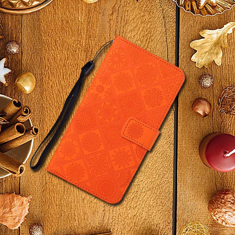 For OPPO A5 / A9 2020 Ethnic Style Embossed Pattern Horizontal Flip Leather Case with Holder & Card Slots & Wallet & Lanyard