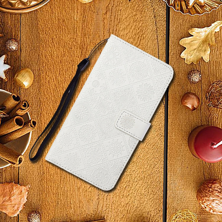 For OPPO A5 / A9 2020 Ethnic Style Embossed Pattern Horizontal Flip Leather Case with Holder & Card Slots & Wallet & Lanyard