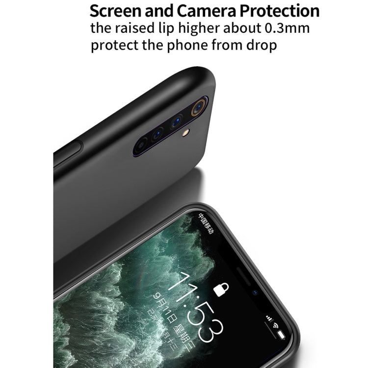 For OPPO Realme 6 Pro Classic Tilt Strip Grain Magnetic Shockproof PC + TPU Case