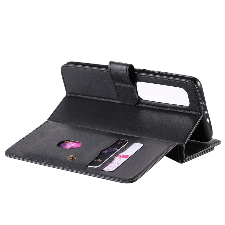 For Xiaomi Mi 10 Ultra Multifunctional Magnetic Copper Buckle Horizontal Flip Leather Case with Bracket & 10 Card Slots & Wallet & Photo Frame