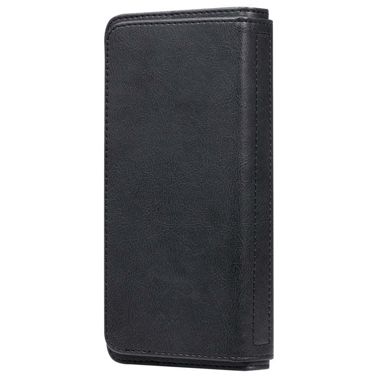 For OPPO A8 / A31 (2020) Multifunctional Magnetic Copper Buckle Horizontal Flip Solid Color Leather Case with 10 Card Slots & Wallet & Holder & Photo Frame