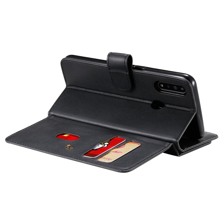 For OPPO A8 / A31 (2020) Multifunctional Magnetic Copper Buckle Horizontal Flip Solid Color Leather Case with 10 Card Slots & Wallet & Holder & Photo Frame