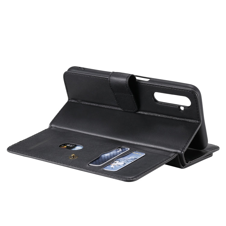 For OPPO Realme 6 Multifunctional Magnetic Copper Buckle Horizontal Flip Solid Color Leather Case with 10 Card Slots & Wallet & Holder & Photo Frame