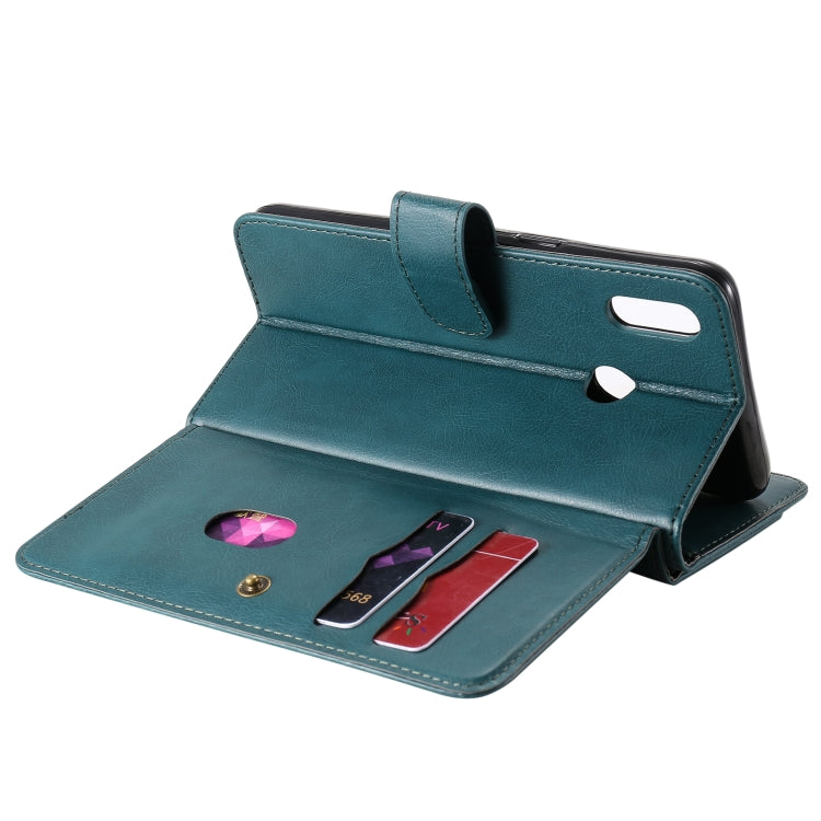 For OPPO Realme 3 / 3i Multifunctional Magnetic Copper Buckle Horizontal Flip Solid Color Leather Case with 10 Card Slots & Wallet & Holder & Photo Frame