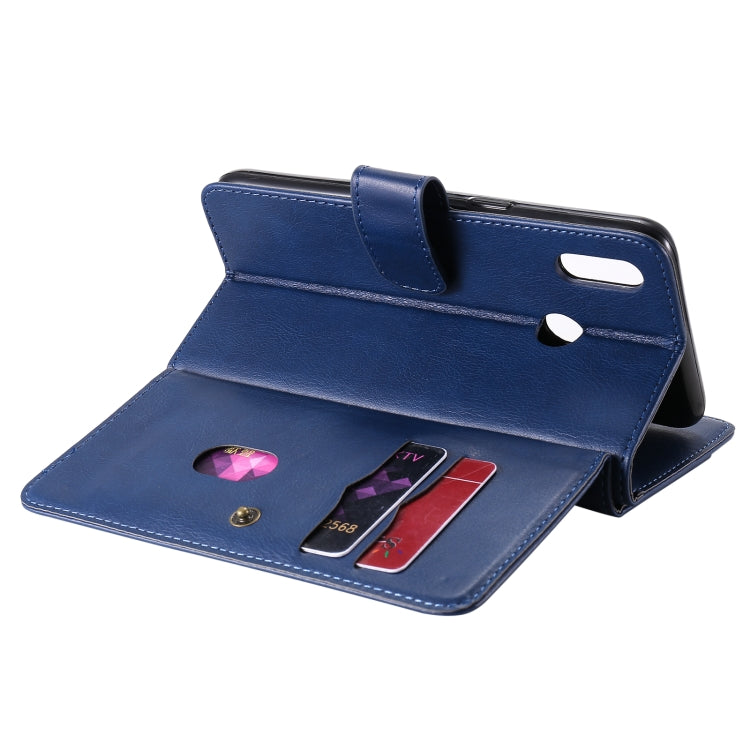 For OPPO Realme 3 / 3i Multifunctional Magnetic Copper Buckle Horizontal Flip Solid Color Leather Case with 10 Card Slots & Wallet & Holder & Photo Frame