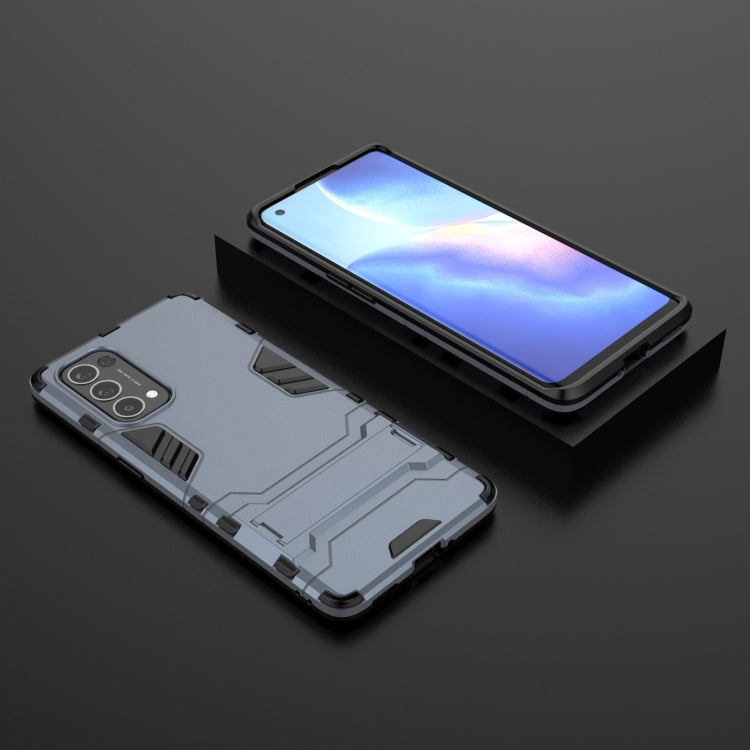 For OPPO Reno5 Pro PC + TPU Shockproof Protective Case with Holder