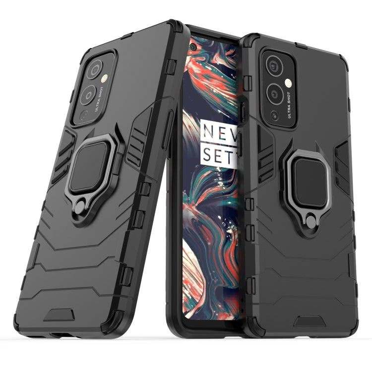 For OnePlus 9 PC + TPU Shockproof Protective Case with Magnetic Ring Holder