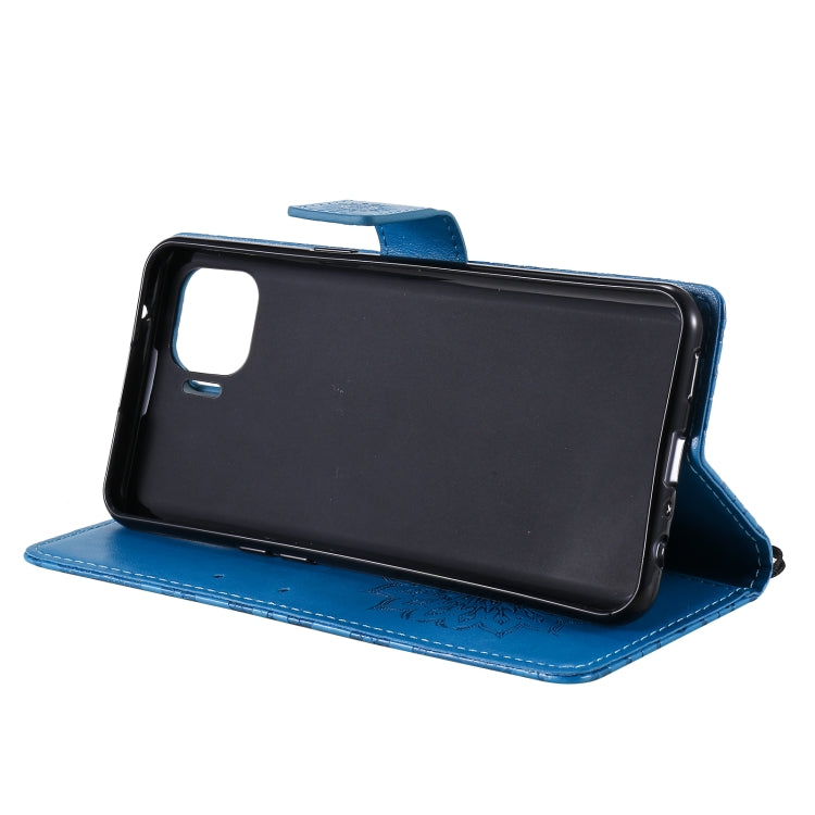 For OPPO F17 Pro / Reno4 Lite Sun Embossing Pattern Horizontal Flip Leather Case with Card Slot & Holder & Wallet & Lanyard