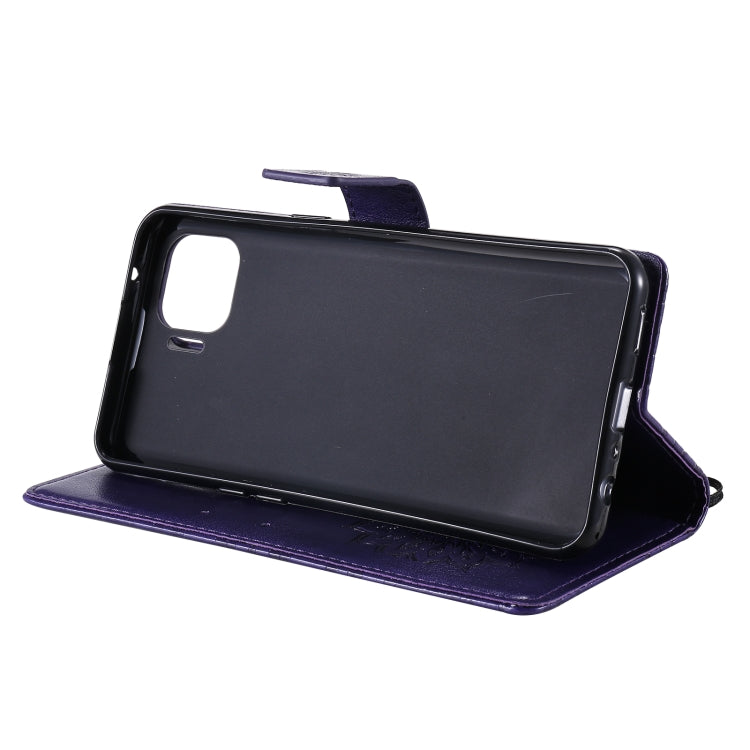 For OPPO F17 Pro / Reno4 Lite Sun Embossing Pattern Horizontal Flip Leather Case with Card Slot & Holder & Wallet & Lanyard