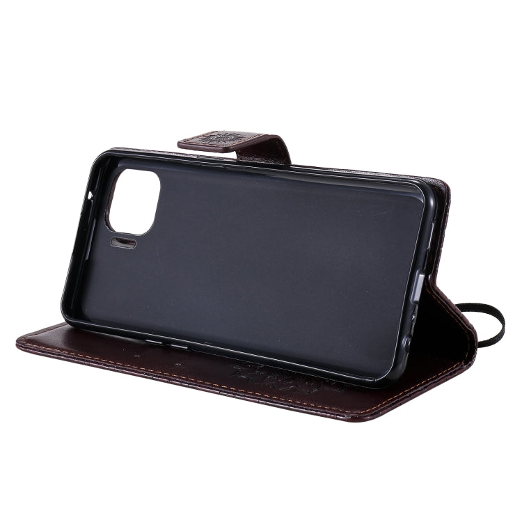 For OPPO F17 Pro / Reno4 Lite Sun Embossing Pattern Horizontal Flip Leather Case with Card Slot & Holder & Wallet & Lanyard