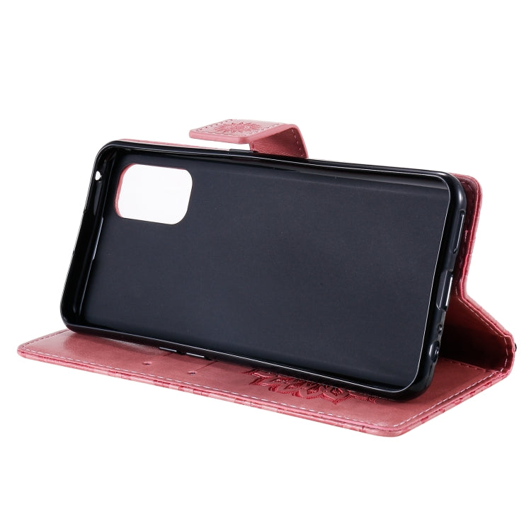 For OPPO Realme 7 Pro Sun Embossing Pattern Horizontal Flip Leather Case with Card Slot & Holder & Wallet & Lanyard