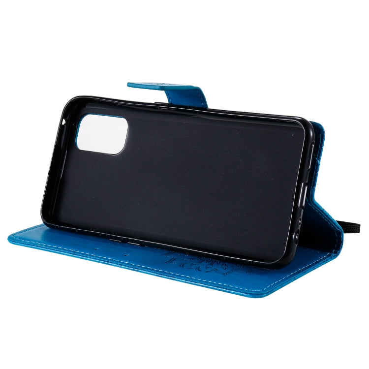 For OPPO Realme 7 Pro Sun Embossing Pattern Horizontal Flip Leather Case with Card Slot & Holder & Wallet & Lanyard