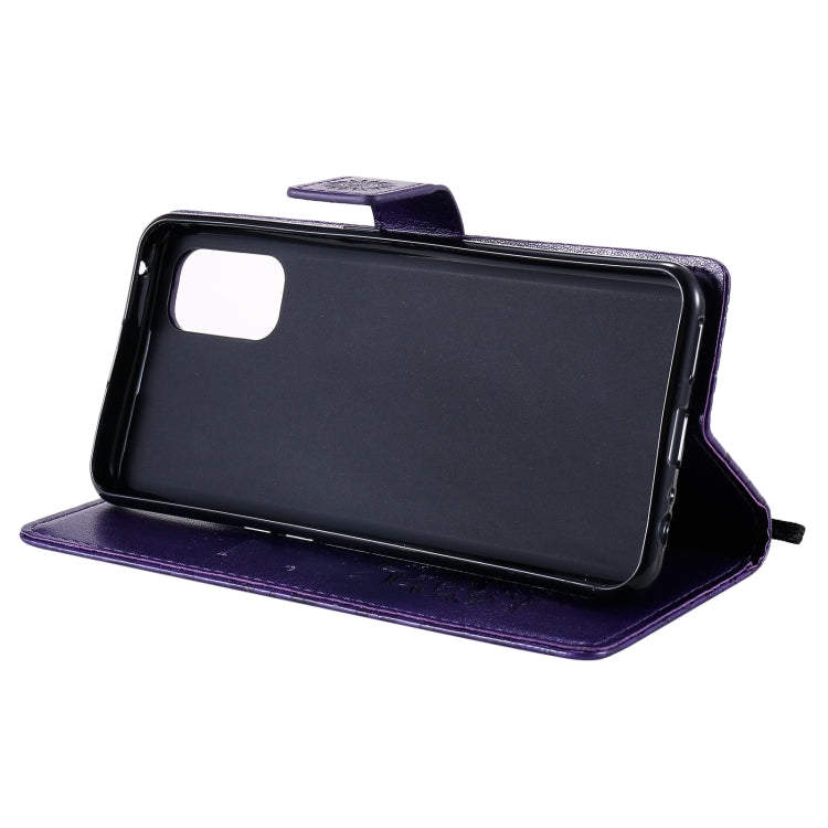 For OPPO Realme 7 Pro Sun Embossing Pattern Horizontal Flip Leather Case with Card Slot & Holder & Wallet & Lanyard