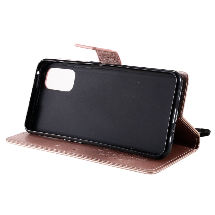 For OPPO Realme 7 Pro Sun Embossing Pattern Horizontal Flip Leather Case with Card Slot & Holder & Wallet & Lanyard