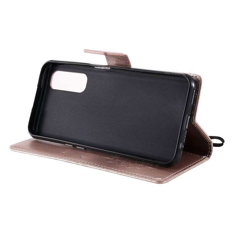 For OPPO Realme 7 Sun Embossing Pattern Horizontal Flip Leather Case with Card Slot & Holder & Wallet & Lanyard