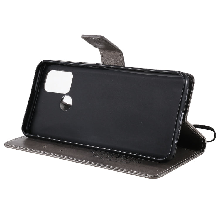 For OPPO Realme 7i / C17 Sun Embossing Pattern Horizontal Flip Leather Case with Card Slot & Holder & Wallet & Lanyard