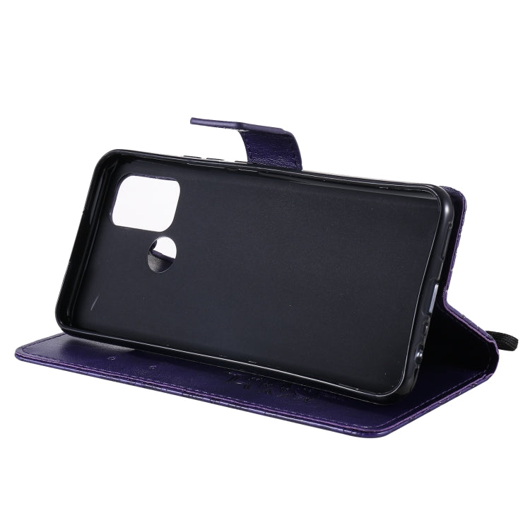 For OPPO Realme 7i / C17 Sun Embossing Pattern Horizontal Flip Leather Case with Card Slot & Holder & Wallet & Lanyard