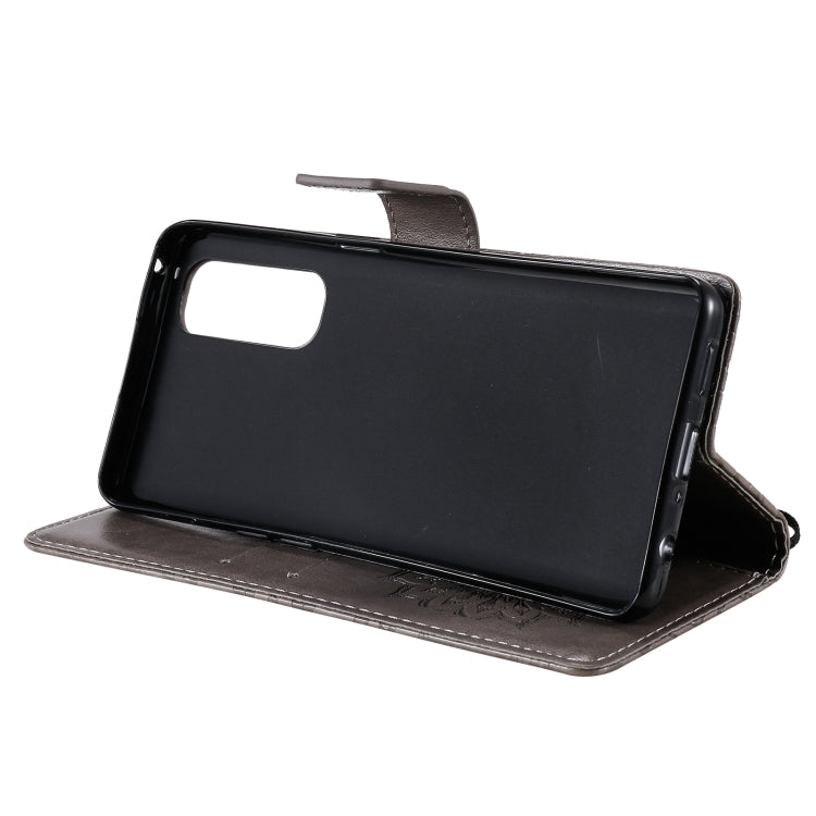 For OPPO Reno4 Pro 4G Sun Embossing Pattern Horizontal Flip Leather Case with Card Slot & Holder & Wallet & Lanyard