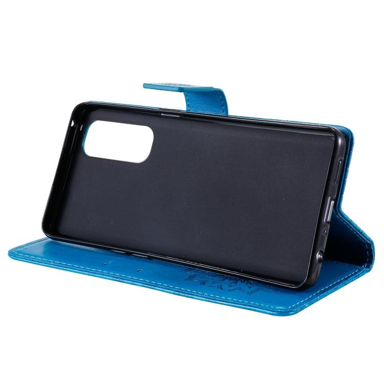 For OPPO Reno4 Pro 4G Sun Embossing Pattern Horizontal Flip Leather Case with Card Slot & Holder & Wallet & Lanyard