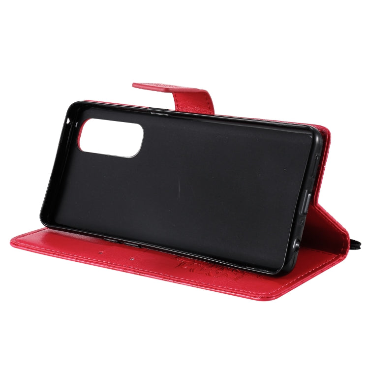 For OPPO Reno4 Pro 4G Sun Embossing Pattern Horizontal Flip Leather Case with Card Slot & Holder & Wallet & Lanyard