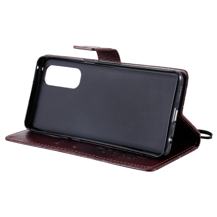 For OPPO Reno4 Pro 4G Sun Embossing Pattern Horizontal Flip Leather Case with Card Slot & Holder & Wallet & Lanyard