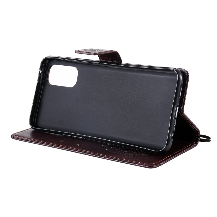 For OPPO Reno4 Sun Embossing Pattern Horizontal Flip Leather Case with Card Slot & Holder & Wallet & Lanyard