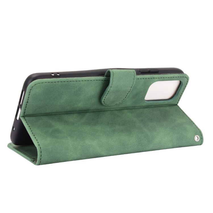 For Xiaomi Poco M3 Solid Color Skin Feel Magnetic Buckle Horizontal Flip Calf Texture PU Leather Case with Holder & Card Slots & Wallet