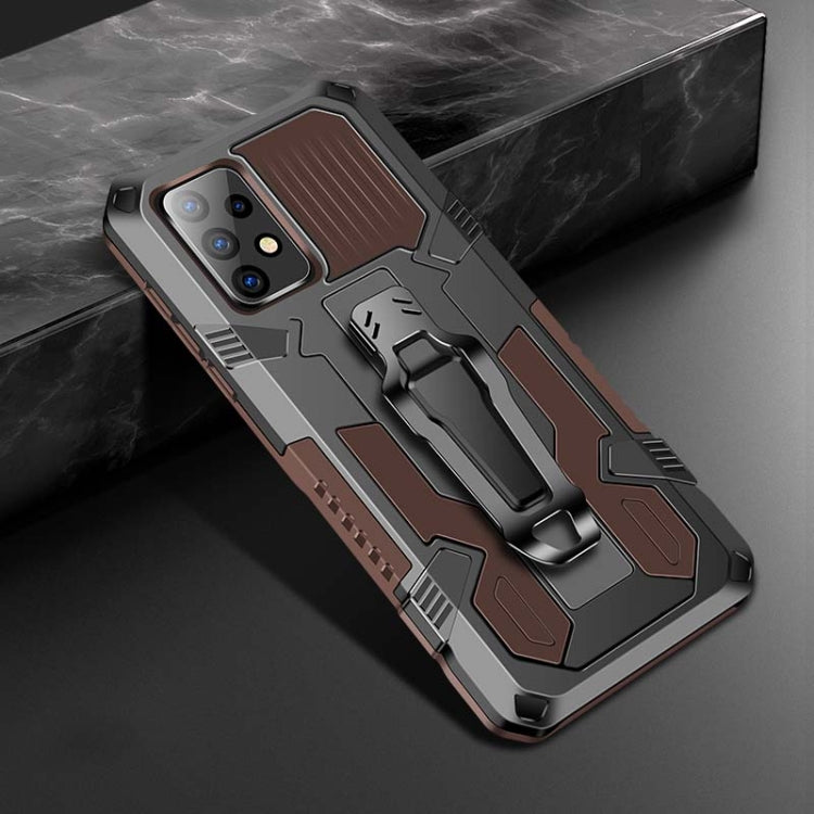 For Samsung Galaxy A52 5G Armor Warrior Shockproof PC + TPU Protective Case