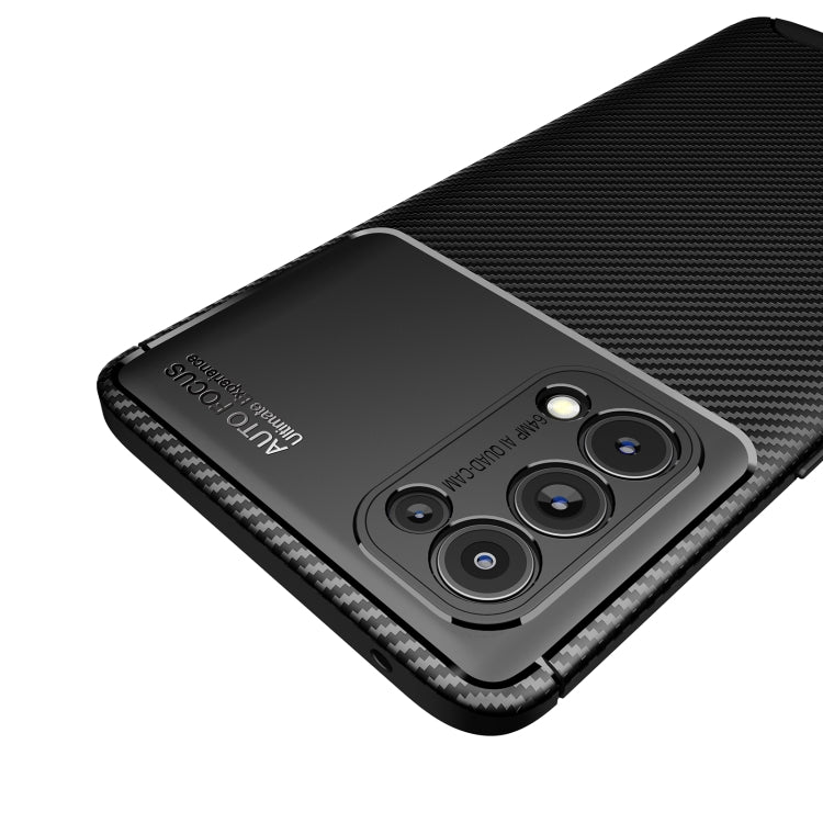 For OPPO Reno5 Pro 5G Carbon Fiber Texture Shockproof TPU Case