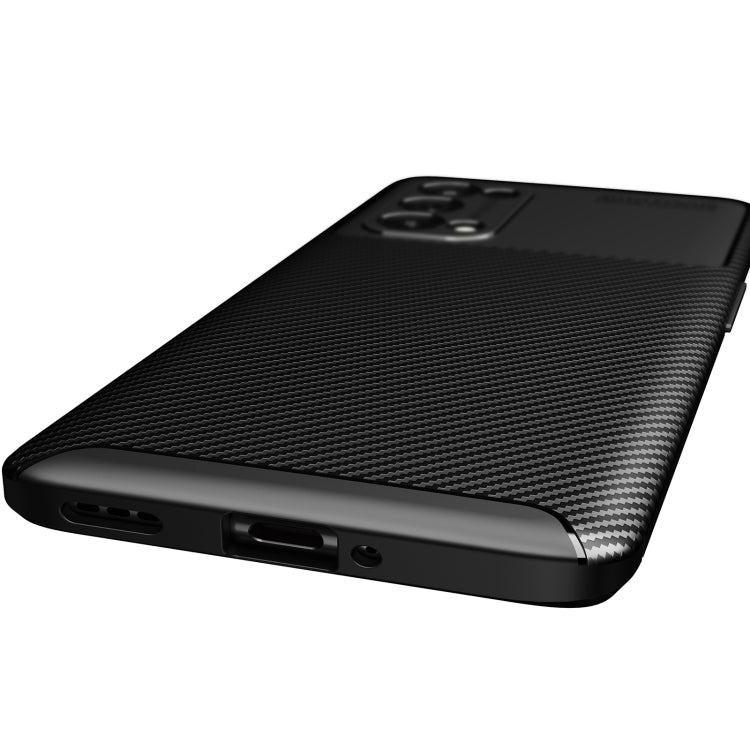 For OPPO Reno5 Pro 5G Carbon Fiber Texture Shockproof TPU Case