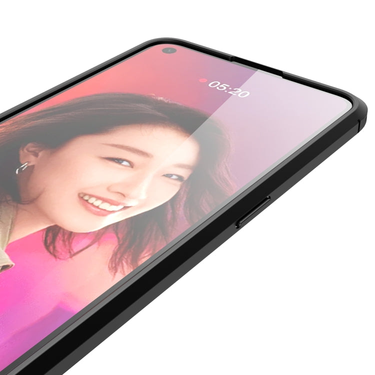 For OPPO Reno5 5G Litchi Texture TPU Shockproof Case