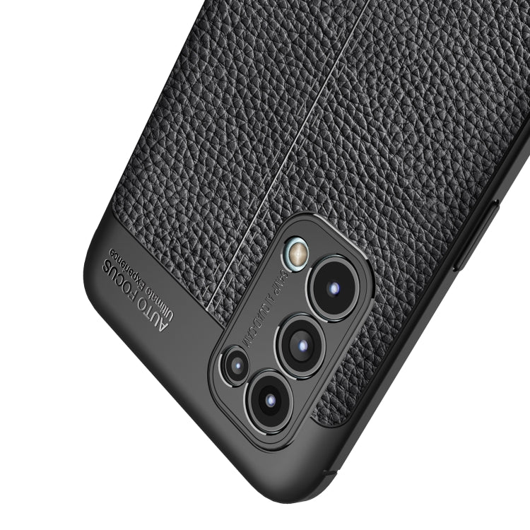 For OPPO Reno5 5G Litchi Texture TPU Shockproof Case