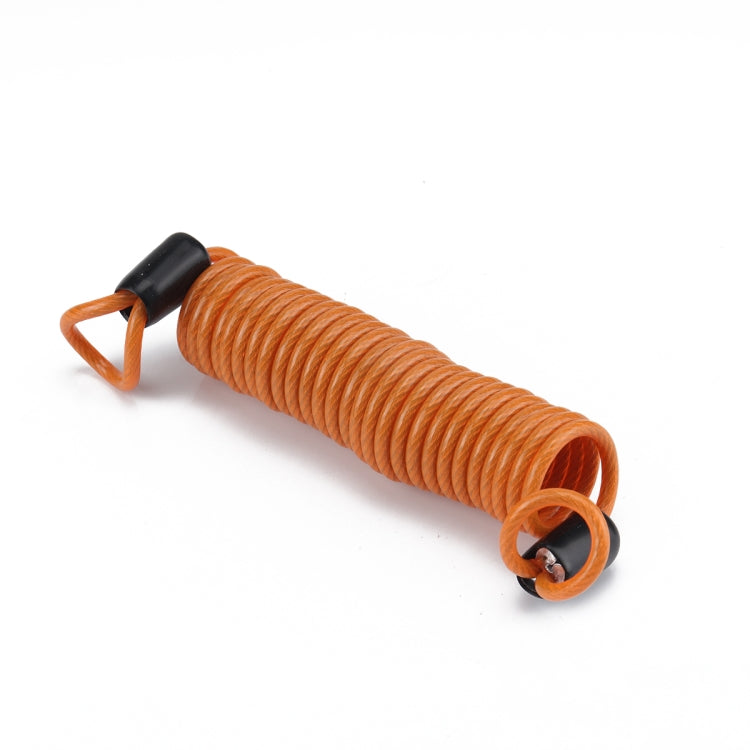 RV Trailer Spring Safety Rope Breakaway Cable, Safety Buckle Size:M8 x 80mm