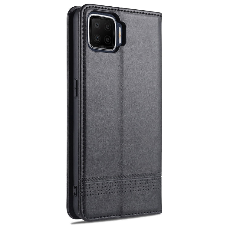 For Oppo A73(4G)2020 AZNS Magnetic Calf Texture Horizontal Flip Leather Case with Card Slots & Holder & Wallet