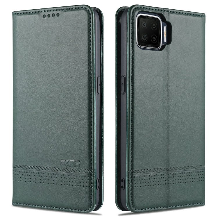 For Oppo A73(4G)2020 AZNS Magnetic Calf Texture Horizontal Flip Leather Case with Card Slots & Holder & Wallet