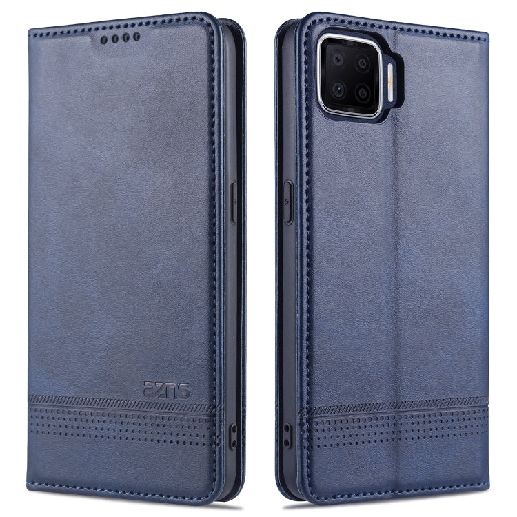 For Oppo A73(4G)2020 AZNS Magnetic Calf Texture Horizontal Flip Leather Case with Card Slots & Holder & Wallet