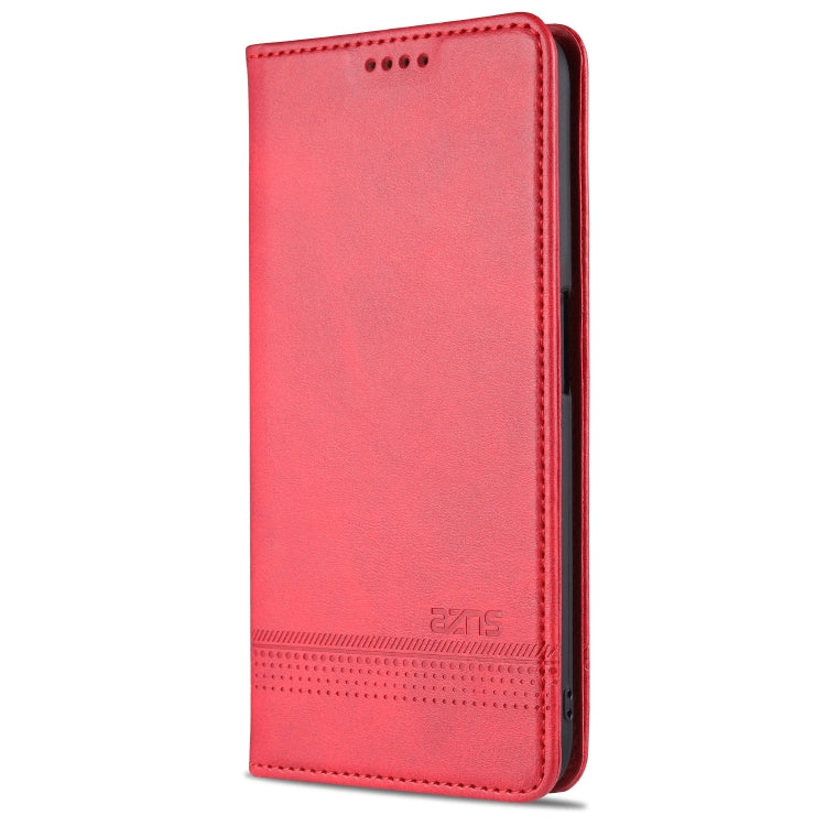 For Oppo A92s AZNS Magnetic Calf Texture Horizontal Flip Leather Case with Card Slots & Holder & Wallet