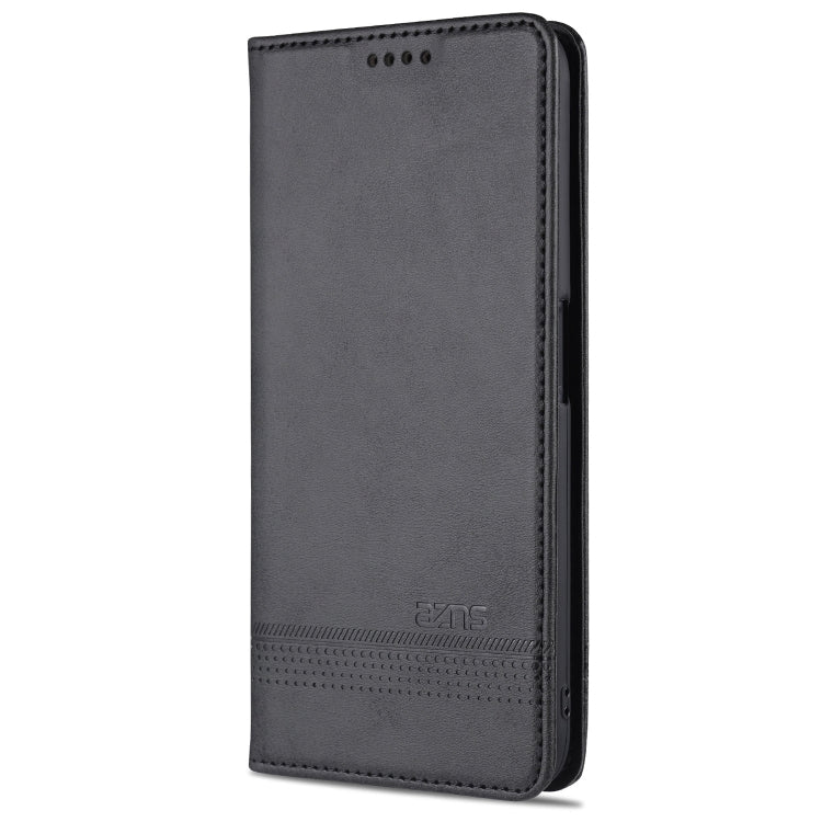 For Oppo A92s AZNS Magnetic Calf Texture Horizontal Flip Leather Case with Card Slots & Holder & Wallet