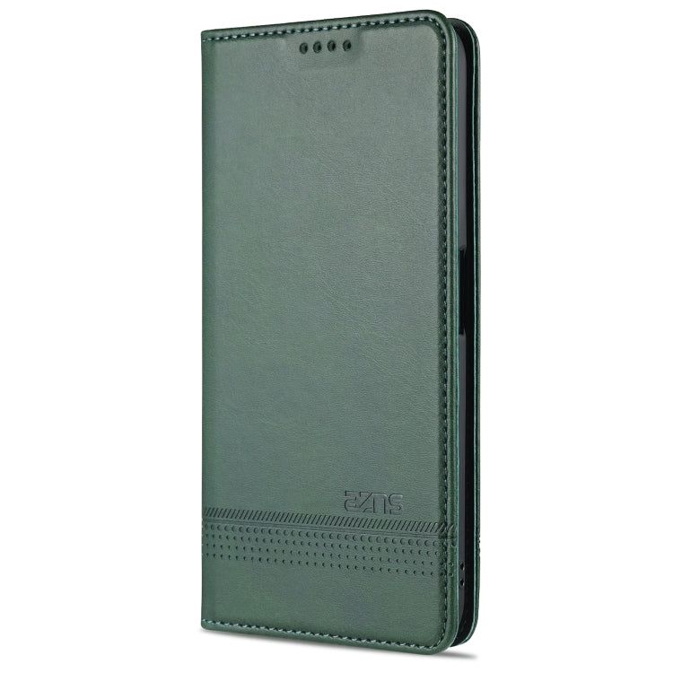 For Oppo A92s AZNS Magnetic Calf Texture Horizontal Flip Leather Case with Card Slots & Holder & Wallet