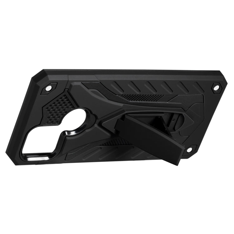 For OPPO A15 Shockproof TPU + PC Protective Case with Holder