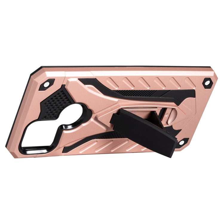 For OPPO A15 Shockproof TPU + PC Protective Case with Holder