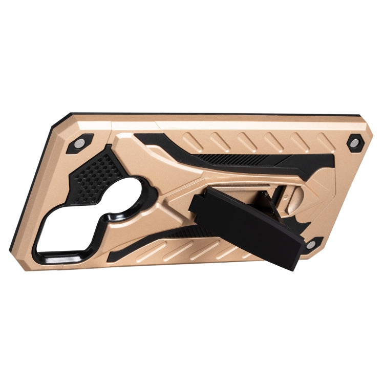 For OPPO A15 Shockproof TPU + PC Protective Case with Holder