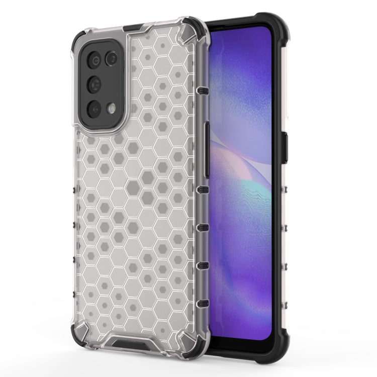 For Oppo Reno5 5G Shockproof Honeycomb PC + TPU Case