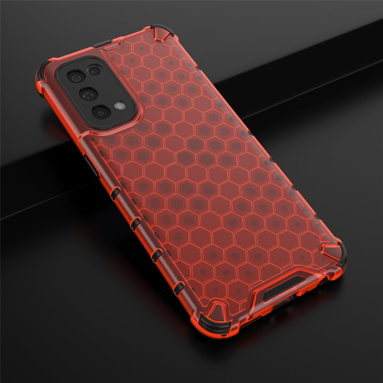 For Oppo Reno5 5G Shockproof Honeycomb PC + TPU Case