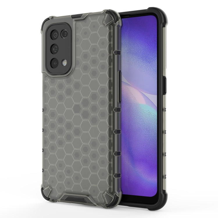 For Oppo Reno5 5G Shockproof Honeycomb PC + TPU Case