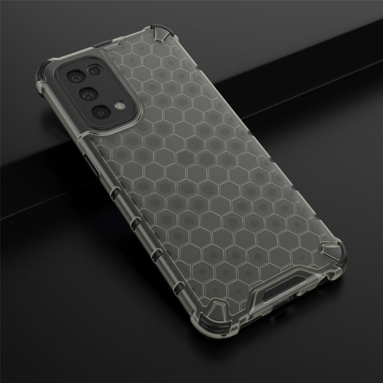For Oppo Reno5 5G Shockproof Honeycomb PC + TPU Case