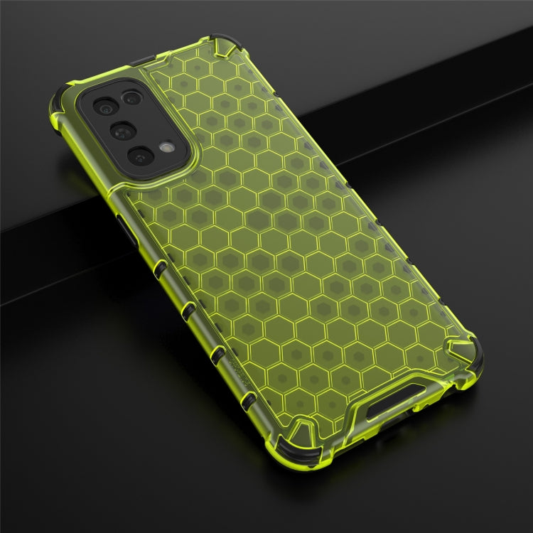 For Oppo Reno5 5G Shockproof Honeycomb PC + TPU Case